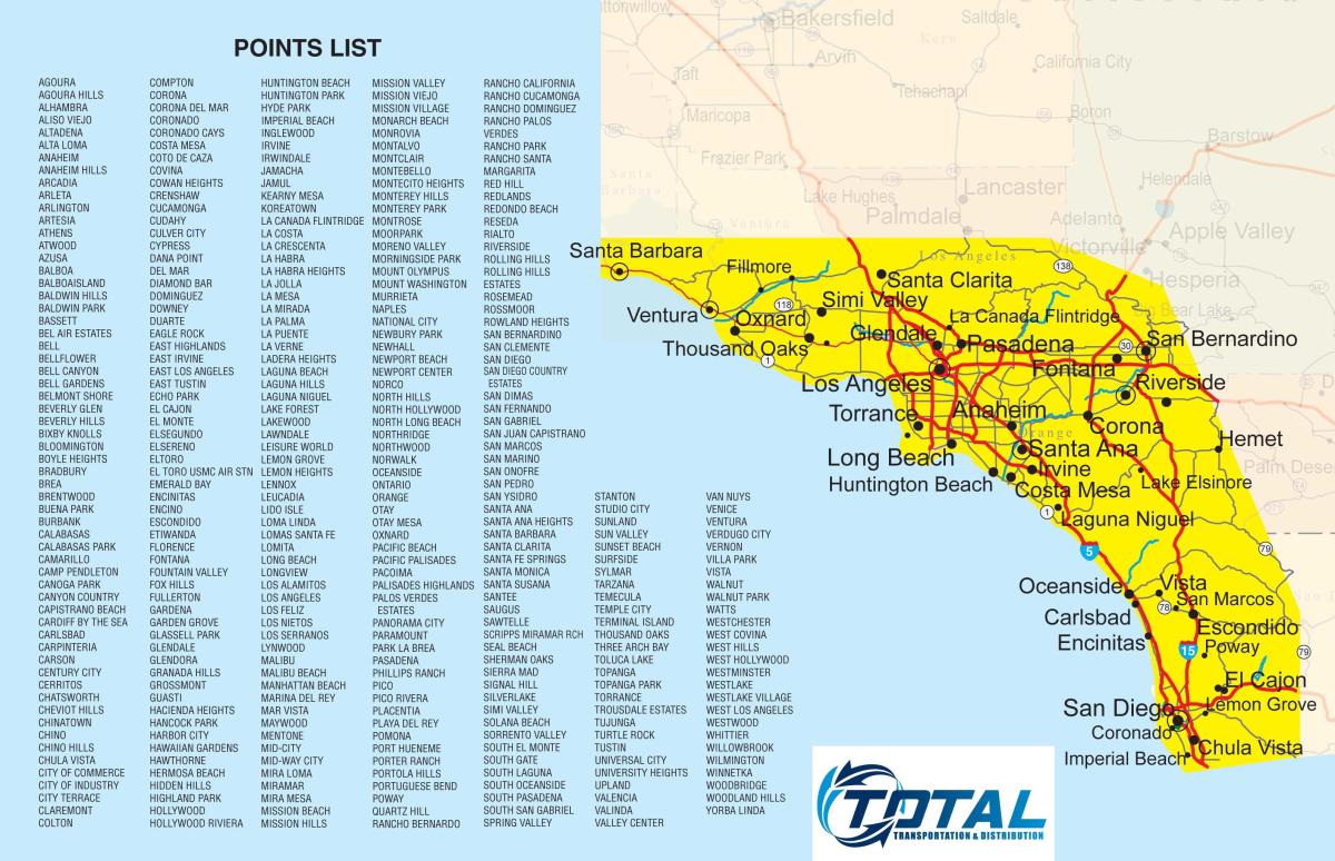 Total Transportation & Distribution, Rancho Cucamonga, CA Cylex Local
