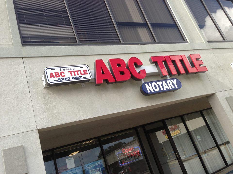 ABC Title of Metairie Cylex Local Search