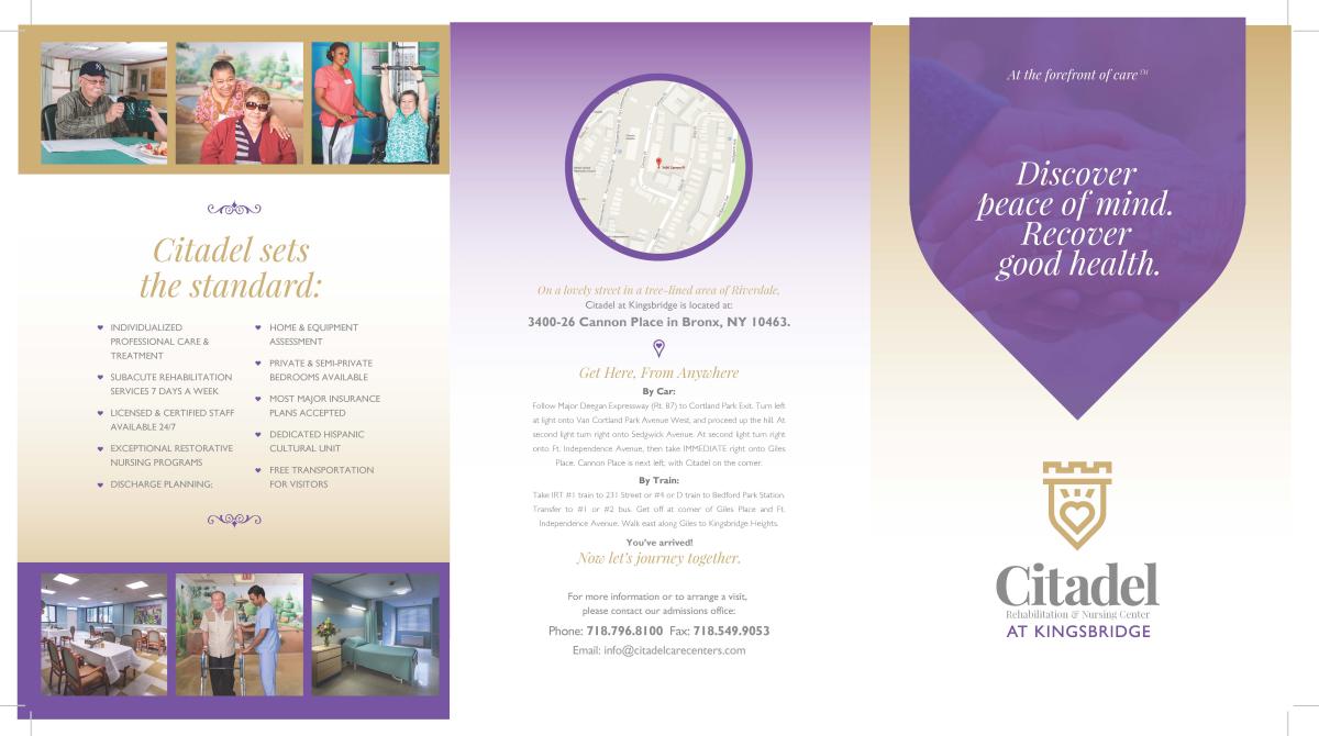 Citadel Rehabilitation and Nursing Center at Kingsbridge, Bronx, NY