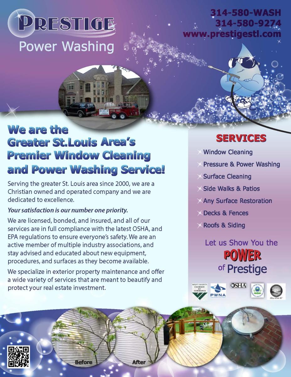 Prestige Power Washing, Ballwin, MO Cylex Local Search
