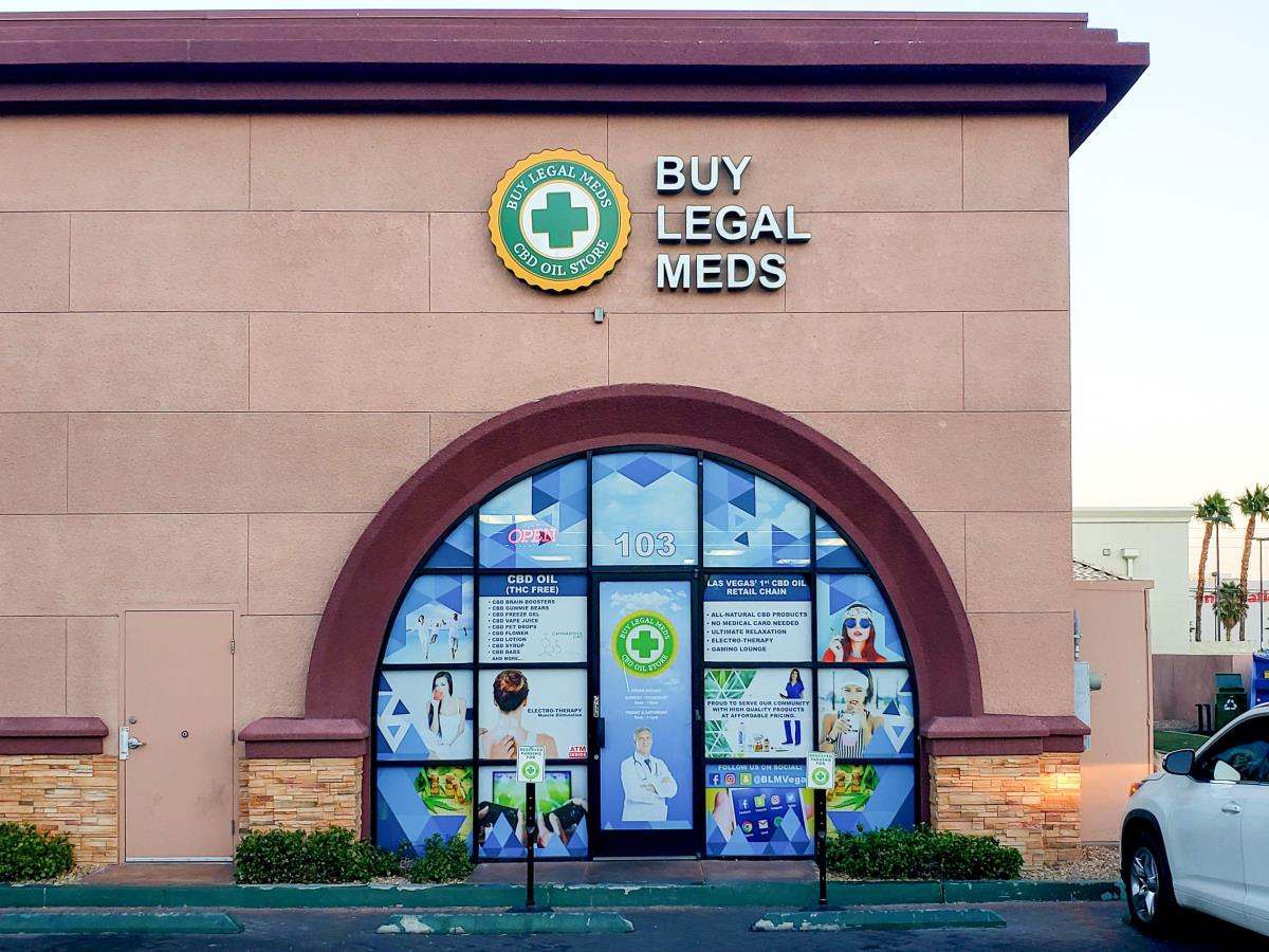 Buy Legal Meds CBD Dispensary, Las Vegas, NV, West Tropicana Avenue