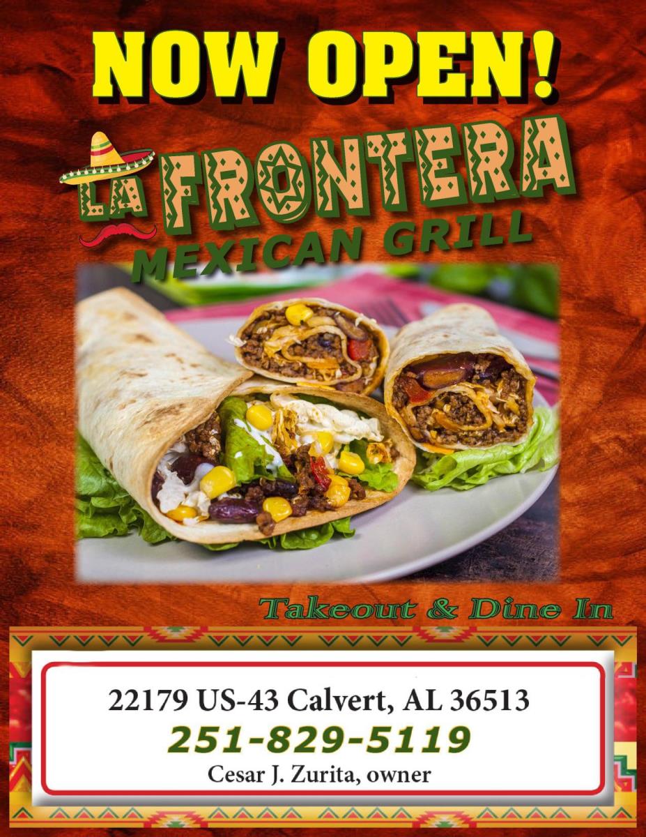 La Frontera Mexican Restaurant, Calvert, AL Cylex Local Search